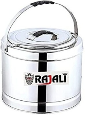 Rajali Stainless Steel Sambar Pot | Hot Pot Puff Insulated | Serve Casserole(2500 ml)