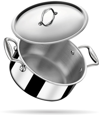 Stahl Artisan Triply Stainless Steel Cook and Serve Casserole(2.8 L)