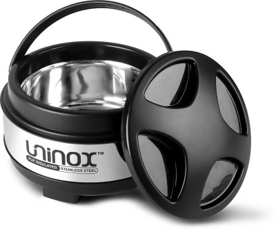 UNINOX Stainless Steel Insulated Serving Hot Pot for Roti/Curry/Chapati Box Hot Case Thermoware Casserole(1700 ml)