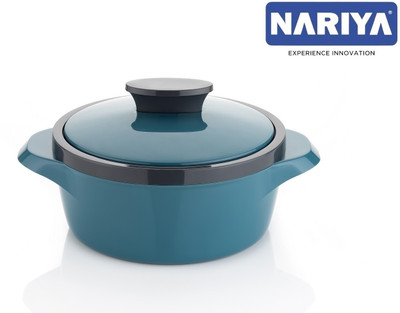 nariya NEW STEEL INSULATED CASSEROLE FOR KEEP YOUR FOOD FRESH LONG TIME Serve Casserole Set(1750 ml)
