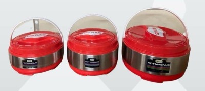 ABCD Thermoware Casserole Set(1000 ml, 1600 ml, 2200 ml)