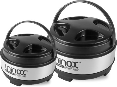 UNINOX Pack of 2 Serve Casserole Set(1500 ml, 2500 ml)