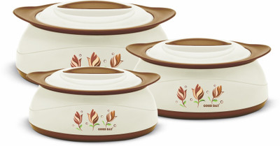 Good Day Pack of 3 Serve Casserole Set(1000 ml, 1500 ml, 2500 ml)