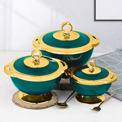 Selvel Milano Pack of 3 Serve Casserole Set(1700 ml)