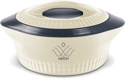 MILTON Royal 3500 Insulated Inner Stainless Steel Casserole, 3.4 Litres, Cream Serve Casserole(3400 ml)