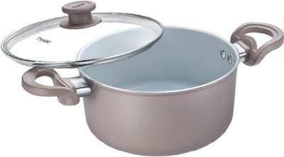 Prestige Ceraglide Duo Non-Stick Ceramic Coating|Works On Gas & Induction|High Heating Cook and Serve Casserole(2800 ml)
