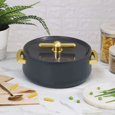Selvel SELVEL Elegance Royal Inner Steel Casserole Thermoware Casserole(1700 ml)