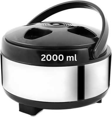BOWLMAN Hot-Pot Food Roti/Chapati Warm & Cold for Long Hour Thermal Serving Bowl Thermoware Casserole(2000 ml)