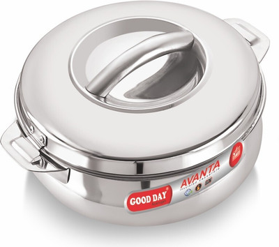 Good Day Avanta Insulated Stainless Steel Serving Casserole with Lid Cook and Serve Casserole(5000 ml)