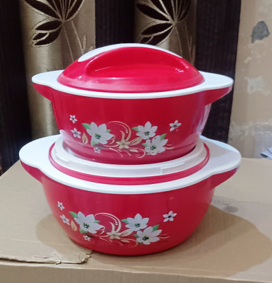 Guru Kripa Modern Kitchen Cook and Serve Casserole Set(5500 ml, 3500 ml)
