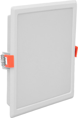 The Elite Electrotek Square Slim Panel Light,Surface Mount, Cool Day -SQUARE PANEL LIGHT SLIM 8 WATT Ceiling Light Ceiling Lamp(White)