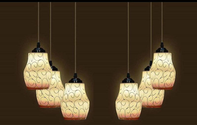 VAGalleryKing 3_Lamp New Design Decorative Home & Villa Pendant Lamp Ceiling Lamp(Brown)