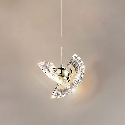 Blissbells Pot Shape Hanging Gold Light - Warm White Pendant Lamp Ceiling Lamp(Gold)