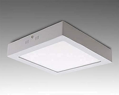 OTSLights 22-Watt Surface Panel Square Light(22X22 Cm) (Cool White) Recessed Ceiling Light Ceiling Lamp(White)