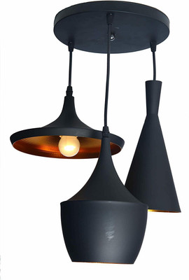 VAGalleryKing Attractive Modern Antique Design Hanging Pendant Lamp Ceiling Lamp(Black)