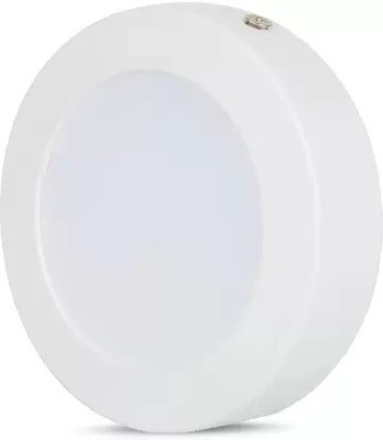 Nightstar 6w White Round Surface Down Light Pack of 1 Recessed Ceiling Light Ceiling Lamp(White)