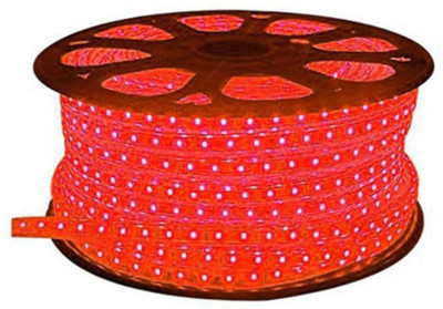 EKRAJ 216 LEDs 3 m Red Steady Strip Rice Lights(Pack of 1)