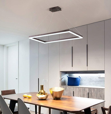 ZESTRUM Ceiling Light Ceiling Lamp(Brown)