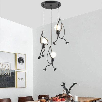 jency Innovate Chandelier Ceiling Lamp(Black)