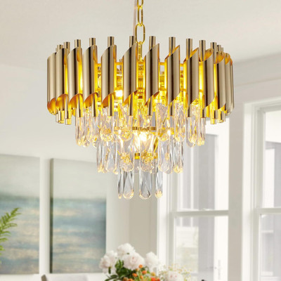 Zisa ZISA400MM_P.G Chandelier Ceiling Lamp(Gold)