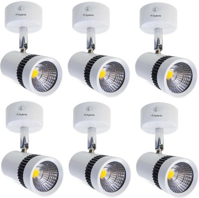 Hybrix LED Wall Track light (9 WATT) Surface Spot Light, Optical COB, Warm White Light, Track Lights Ceiling Lamp(White)