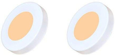 MURPHY Aluminium 3W Led Cablite Surface (Warm White, Pack Of 2) Recessed Ceiling Light Ceiling Lamp(Yellow)