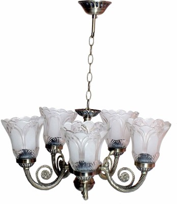 Shri Asha Antique Chandeliers Chandelier Ceiling Lamp(White)