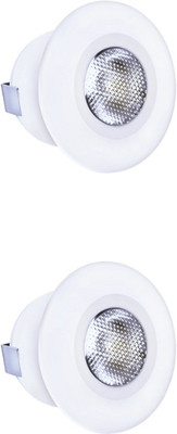 EVEREADY LED Panel 12W 65K Backlit Pack of 4 With 2 Year Warranty Ceiling Light Ceiling Lamp(White)