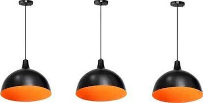 Delbay Pendant Lamp Ceiling Lamp(Orange, Black)