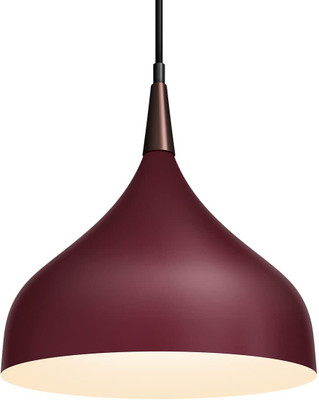 Wipro BeuHome Premium Indoor Decorative Light with Contemporary Sleek Design Pendant Lamp Ceiling Lamp(Maroon)