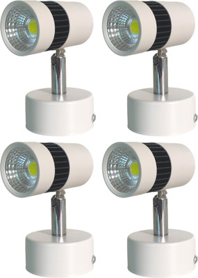 D'Mak Track Light Wall Lamp With Bulb(Pack of 4)