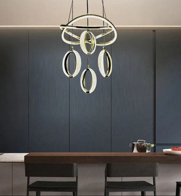 GENREE GEN- 915 / 4 LIGHT JHOOMER Chandelier Ceiling Lamp(Gold)