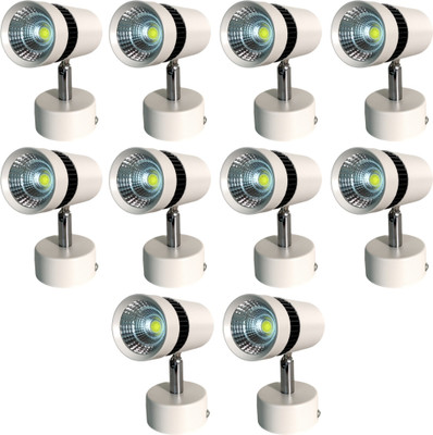 D'Mak Track Light Wall Lamp With Bulb(Pack of 10)