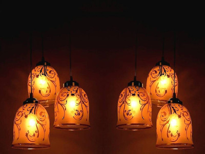 VAGalleryKing 3_Lamp New Design Decorative Home & Villa Pendant Lamp Ceiling Lamp(Clear)