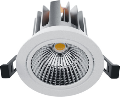 Nortek Evana 40W Round Adjustable Design Tiltable COB Downlight Natural White Pack of 3 Recessed Ceiling Light Ceiling Lamp(White)