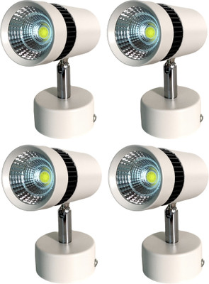 D'Mak Track Light Wall Lamp With Bulb(Pack of 4)