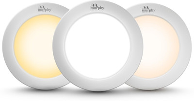 MURPHY 9W CBL Color Changing Light (Cool White/Warm White/Natural White, Pack of 1) Surface Ceiling Light Ceiling Lamp(Multicolor)