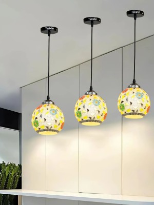 Twixle UDAIPUR-HNG-3P Pendants Ceiling Lamp(White)