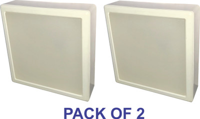 AP Source 8 WATT SURFACE LIGHT SQUARE PACK OF 2 Recessed Ceiling Lamp(White)