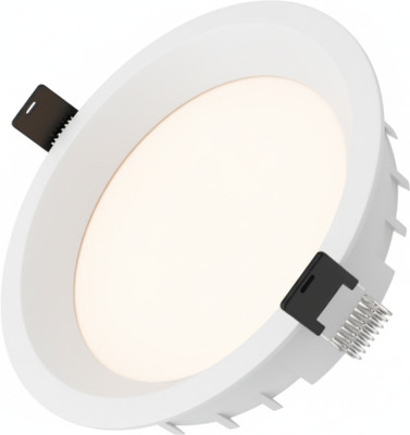 PRILUCE 18W LED Recessed Downlight – Round Panel Ceiling Light | 3000K | 120° Recessed Ceiling Light Ceiling Lamp(White)