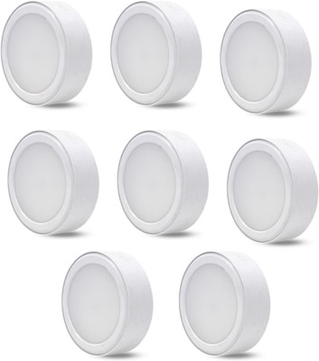 D'Mak D'Mak 8 Watt Round PC LED Surface Panel Ceiling Light 3in1 8 Ceiling Light Ceiling Lamp(Multicolor)
