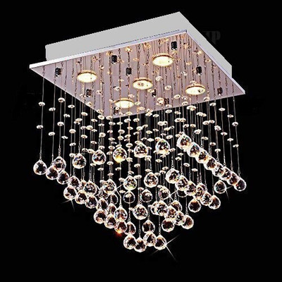 K9 chandelier home décor Chandelier Ceiling Lamp(Yellow)