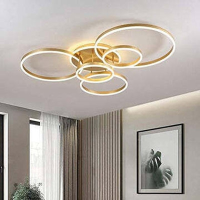 ZESTRUM Ceiling Light Ceiling Lamp(Gold)