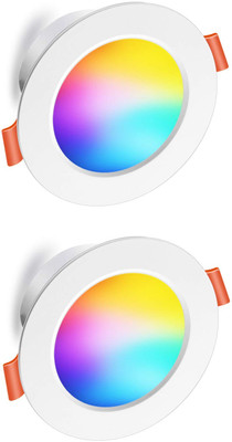 VEDRID 3 in 1 Colour Led Down Light Colour Changing (4 Inch) Chandelier Ceiling Lamp(Multicolor)