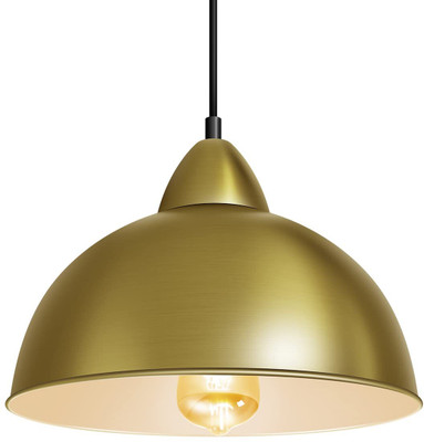 Wipro BeuHome BP01 Premium Indoor Decorative Light with Contemporary Sleek Design Pendant Lamp Ceiling Lamp(Gold)