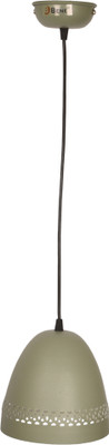 BENE Lancy Hanging Light MS 18 cm, Pack of 1 Pc Pendants Ceiling Lamp(Green)