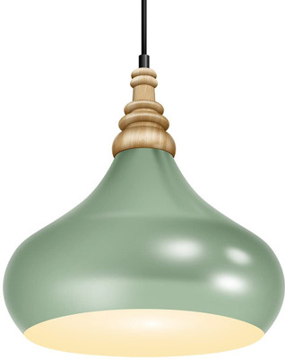 Wipro BeuHome BP02 Premium Indoor Decorative Light with Contemporary Sleek Design Pendant Lamp Ceiling Lamp(Green)
