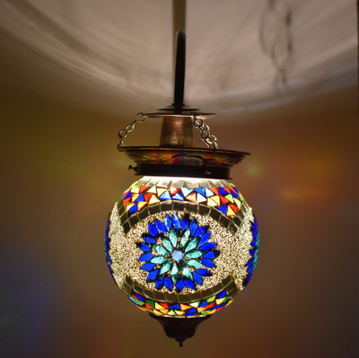 DONERIA Ceilng Pendant lamp Pendant Lamp Ceiling Lamp(Blue)