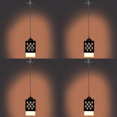 Gojeeva Goj_Wooden Hanging Lamp Box 137(Brown)PO4 Pendant Lamp Ceiling Lamp(Brown)