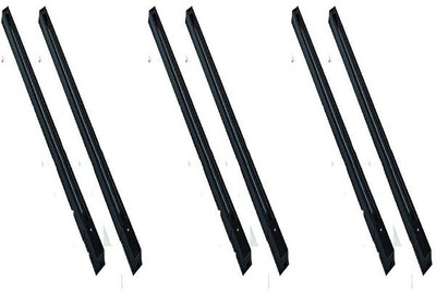 Tryka LED Track/Trackline/Trackway for LED Track Lights (1 Meter Length) (Black Body) pack of 6 Ceiling Light Ceiling Lamp(Black)